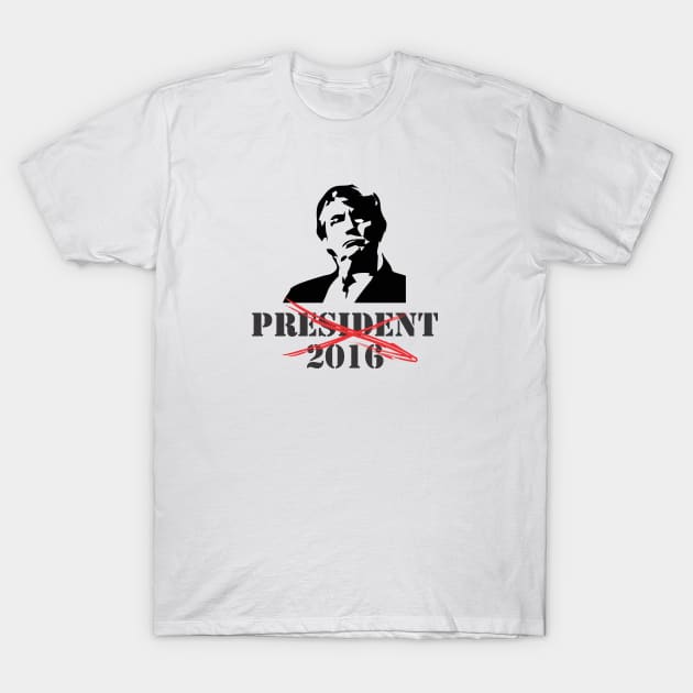 not my president 2016 T-Shirt by juraganLOGO